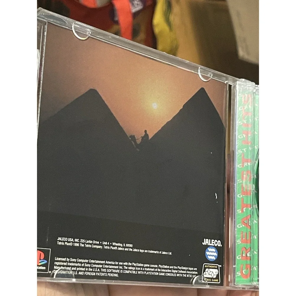 Tetris Plus (Sony‎ PlayStation 1, 1996) PS1 Greatest Hits Gold Label